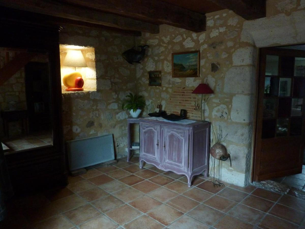 לינה וארוחת בוקר Saint-Leon-d'Issigeac Chez Beatrice Et Gerard מראה חיצוני תמונה